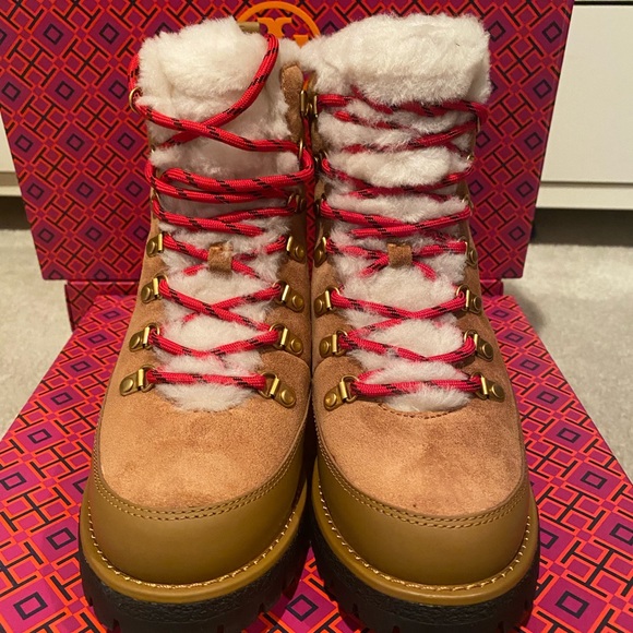 New Tory Burch Shearling Boots - Picture 2 of 3